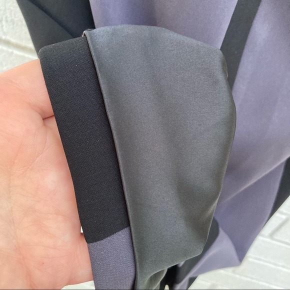 Jay Godfrey | Black Gray Colorblock Career Dress - Picture 4 of 4